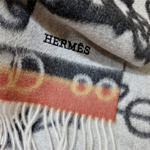 High Quality Luxury Hermes Cashmere Scarf – Ref Rh-126203 product detail