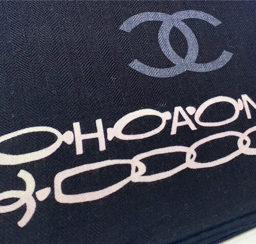 High Quality Luxury Chanel Chain With Characteristic Double C Square Scarf product detail