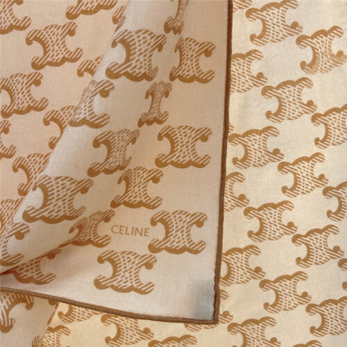 High Quality Luxury Celine All-Over Monogram Cashmere Scarf – Style 24664 product detail