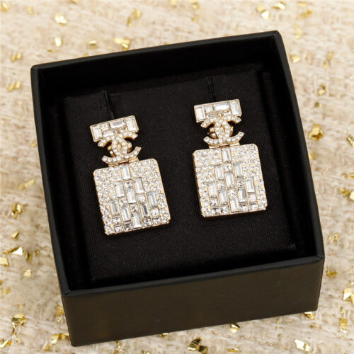High Quality Luxury Chanel New Handmade Bag Earrings