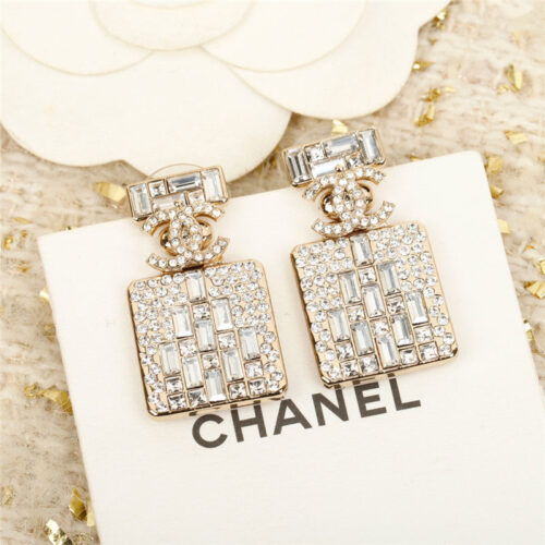 High Quality Luxury Chanel New Handmade Bag Earrings alternate view