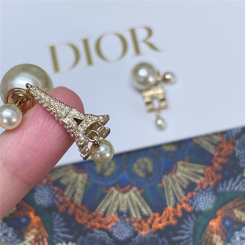 High Quality Luxury Dior New Eiffel Tower Earrings – Style 50822 product detail