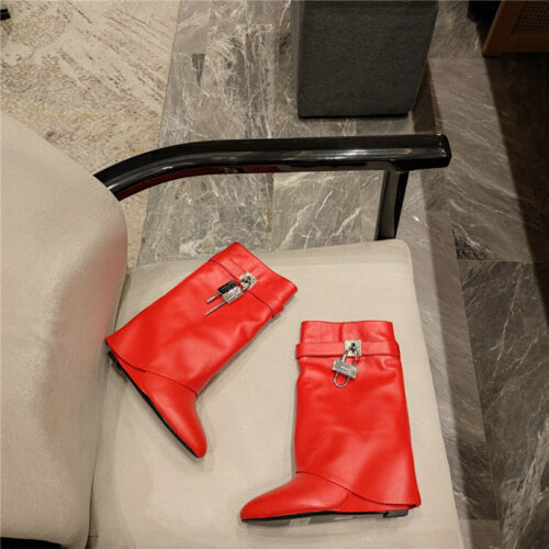 High Quality Luxury Givenchy Cropped Leg Boots – Style 00931 product detail