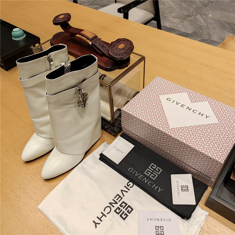 High Quality Luxury Givenchy Cropped Leg Boots – Style 66467 product detail