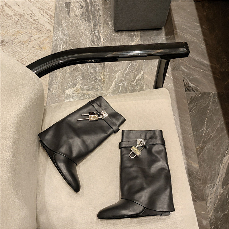 High Quality Luxury Givenchy Cropped Leg Boots – Style 64771 product detail