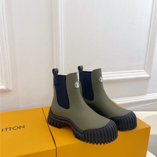 High Quality Luxury Louis Vuitton Chelsea Boots