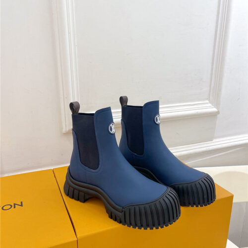 High Quality Luxury Louis Vuitton Chelsea Boots – Style 06755