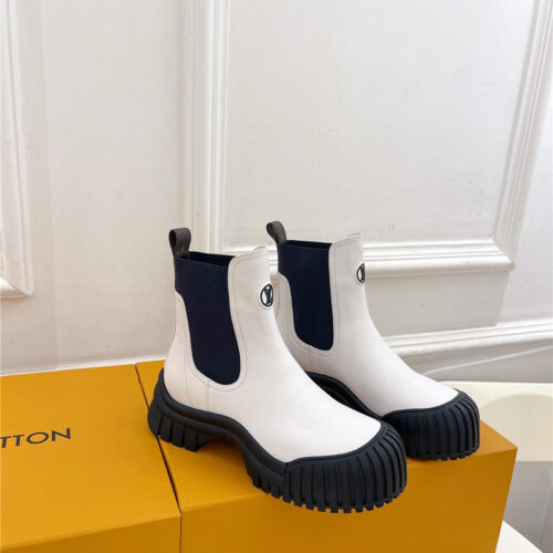 High Quality Luxury Louis Vuitton Chelsea Boots – Style 63811