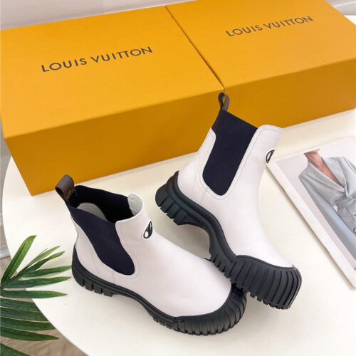 High Quality Luxury Louis Vuitton Chelsea Boots – Style 63811 product detail