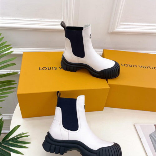 High Quality Luxury Louis Vuitton Chelsea Boots – Style 63811 product detail