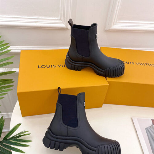 High Quality Luxury Louis Vuitton Chelsea Boots – Style 53635 product detail