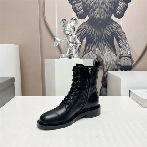 High Quality Luxury Balenciaga Round Toe Buttoned Boots product detail