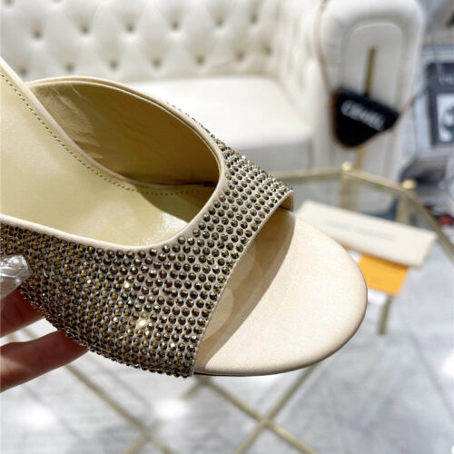 High Quality Luxury Louis Vuitton High Heel Popular Small Slippers – Style 78883 product detail