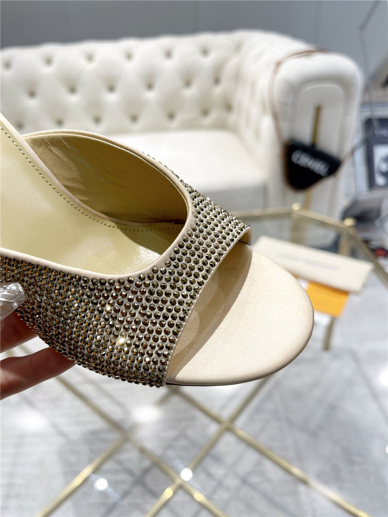 High Quality Luxury Louis Vuitton High Heel Popular Small Slippers – Style 78883 product detail