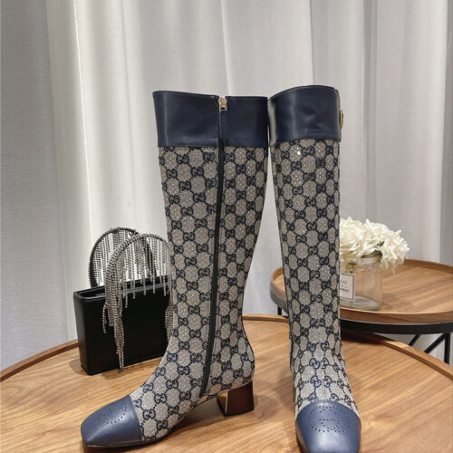 High Quality Luxury Gucci Side Buckle Boots – Style 62067 product detail