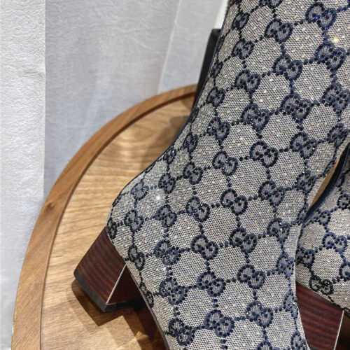 High Quality Luxury Gucci Side Buckle Boots – Style 62067 product detail