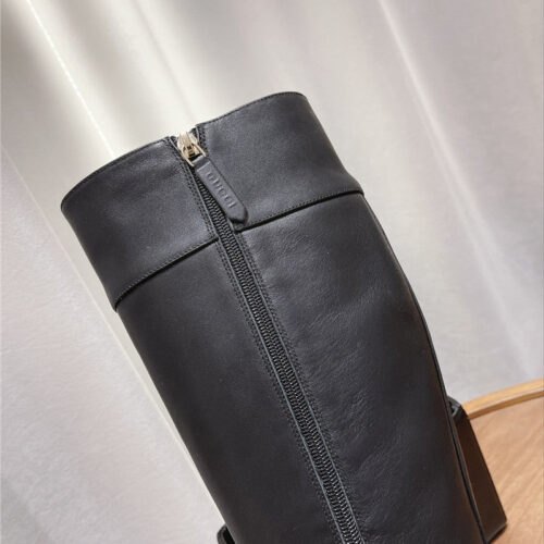 High Quality Luxury Gucci Side Buckle Boots – Style 93139 product detail