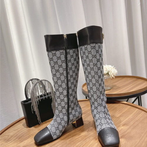 High Quality Luxury Gucci Side Buckle Boots product detail