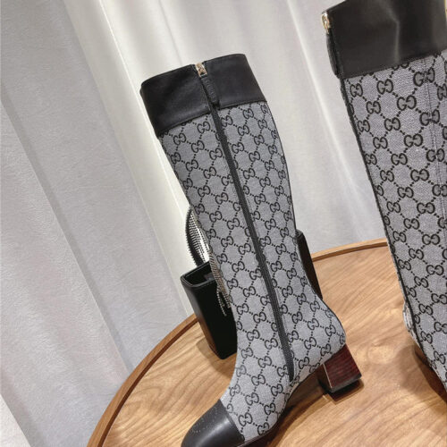High Quality Luxury Gucci Side Buckle Boots product detail