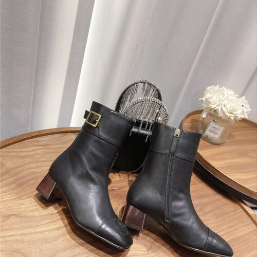 High Quality Luxury Gucci Side Buckle Ankle Boots – Style 32691 product detail
