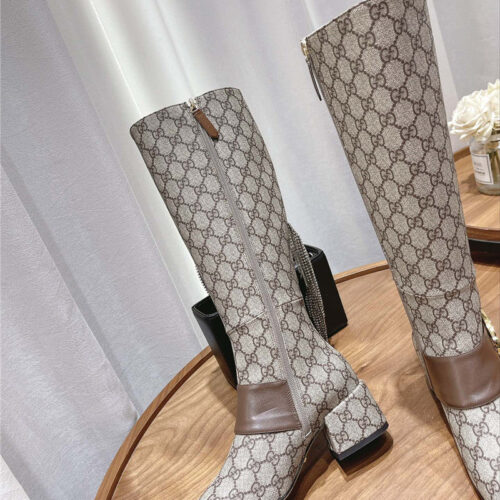 High Quality Luxury Gucci Double G Buckle Boots – Style 60531 product detail