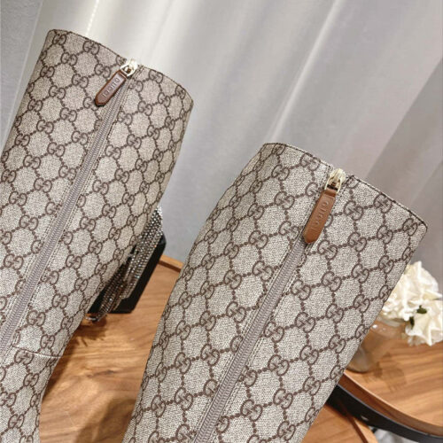 High Quality Luxury Gucci Double G Buckle Boots – Style 60531 product detail