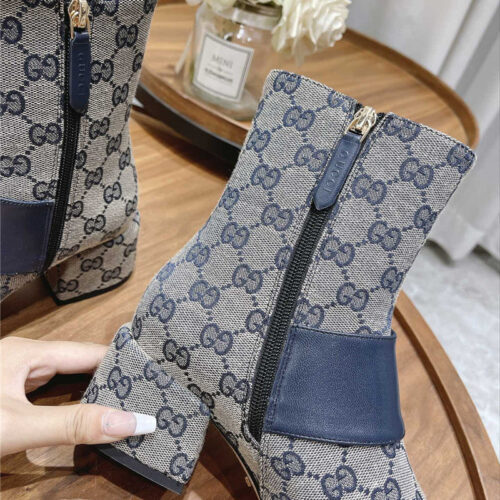 High Quality Luxury Gucci Double G Buckle Boots – Style 24371 product detail