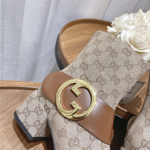 High Quality Luxury Gucci Double G Buckle Boots – Style 22675 product detail