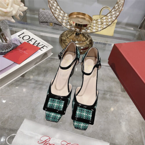 High Quality Luxury Dior New High Heel Mary Jane Shoes product detail