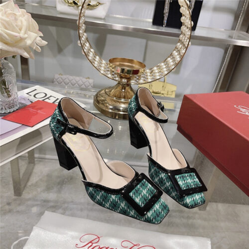 High Quality Luxury Dior New High Heel Mary Jane Shoes
