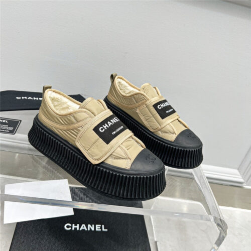 High Quality Luxury Chanel New Casual Sports Style Bread Shoes