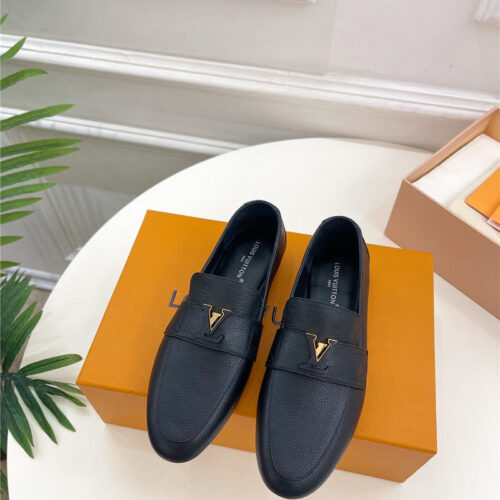 High Quality Luxury Louis Vuitton New Flat Loafers