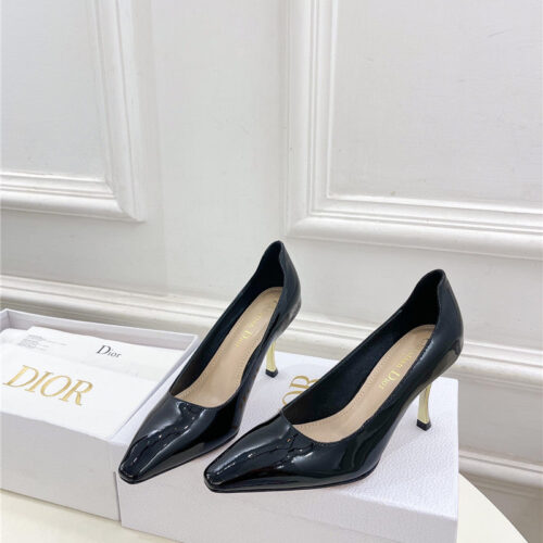 High Quality Luxury Dior New Metal Heels alternate view