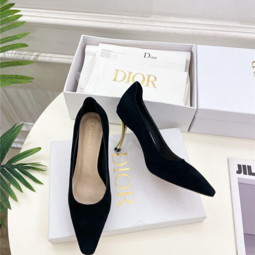 High Quality Luxury Dior New Metal Heels – Style 39654 product detail