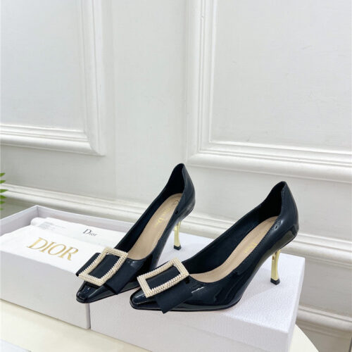 High Quality Luxury Dior New Metal Heels – Style 62246 alternate view