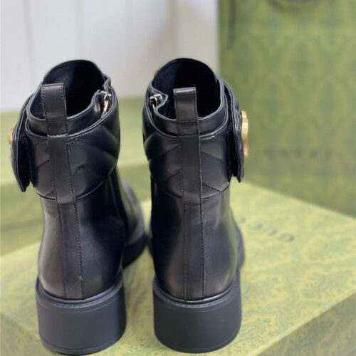 High Quality Luxury Gucci New Chain Double G Short Boots product detail