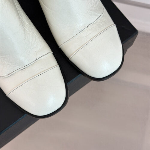High Quality Luxury Chanel Bag Buckle Knitted Woolen Short Boots – Style 42118 product detail
