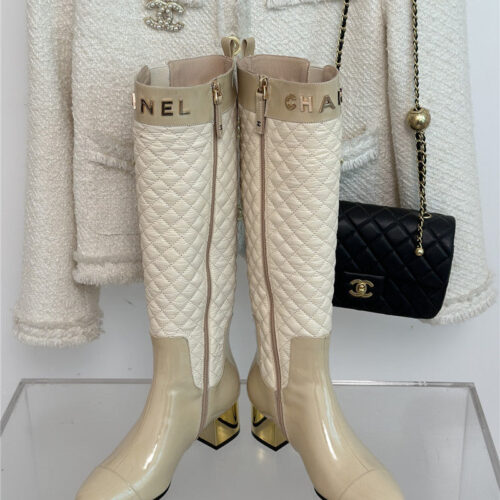 High Quality Luxury Chanel Letter Rhombus Down Boots – Style 35910 product detail