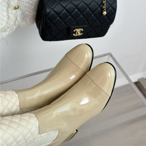 High Quality Luxury Chanel Letter Rhombus Down Boots – Style 35910 product detail