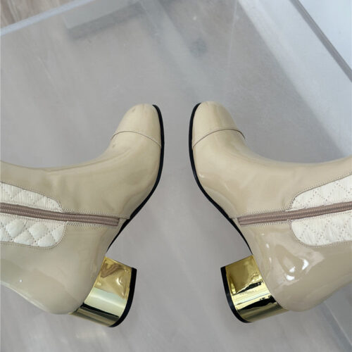High Quality Luxury Chanel Letter Rhombus Down Boots – Style 35910 product detail