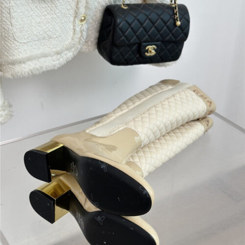 High Quality Luxury Chanel Letter Rhombus Down Boots – Style 35910 product detail