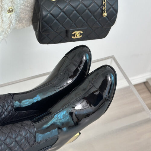 High Quality Luxury Chanel Letter Rhombus Down Boots – Style 99750 product detail