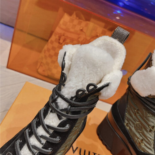 High Quality Luxury Louis Vuitton Classic High Heel Martin Boots product detail