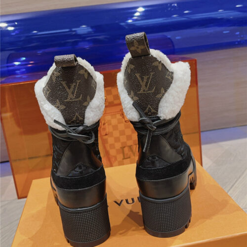 High Quality Luxury Louis Vuitton Classic High Heel Martin Boots – Style 79011 product detail
