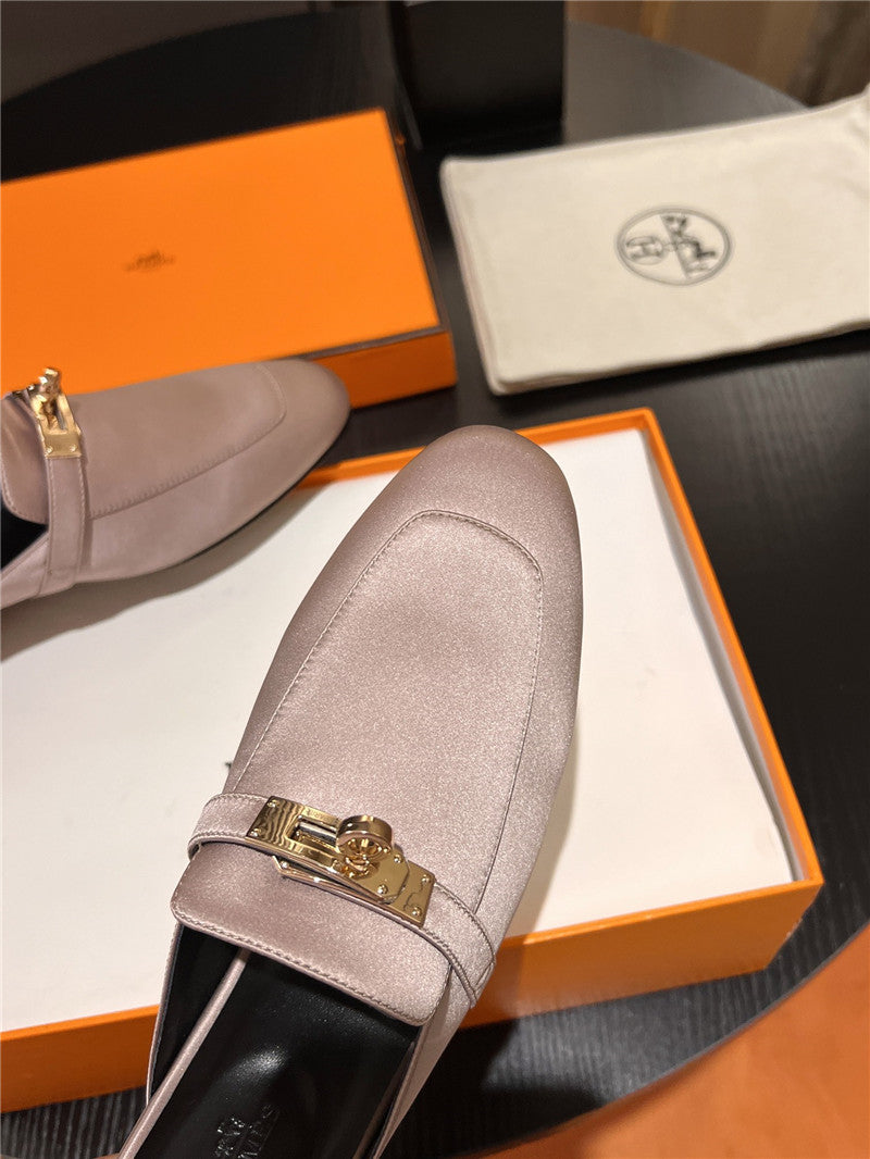High Quality Luxury Hermes Classic Kelly Mules Half Drag – Style 29859 product detail