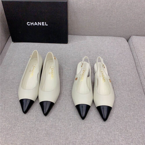 High Quality Luxury Chanel New Pointed Toe Flat Shoes – Style 27494 alternate view