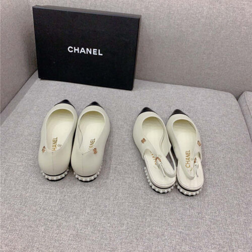 High Quality Luxury Chanel New Pointed Toe Flat Shoes – Style 27494 product detail