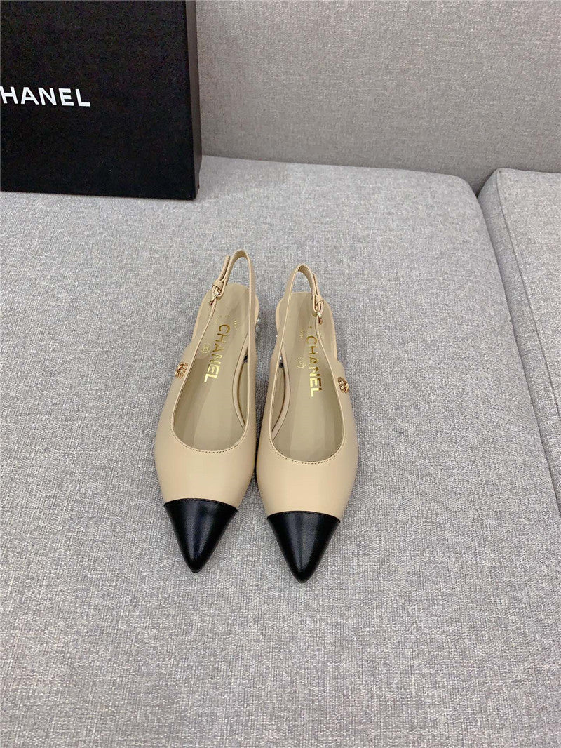 High Quality Luxury Chanel New Pointed Toe Flat Shoes – Style 25798 product detail