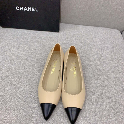 High Quality Luxury Chanel New Pointed Toe Flat Shoes – Style 25798 product detail