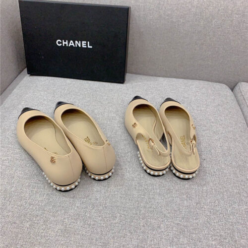 High Quality Luxury Chanel New Pointed Toe Flat Shoes – Style 25798 product detail